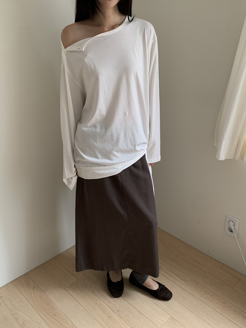 B_GARDER東大門直郵女裝新品熱賣真品推薦休閑時尚長袖T恤B.GARDER長袖T恤