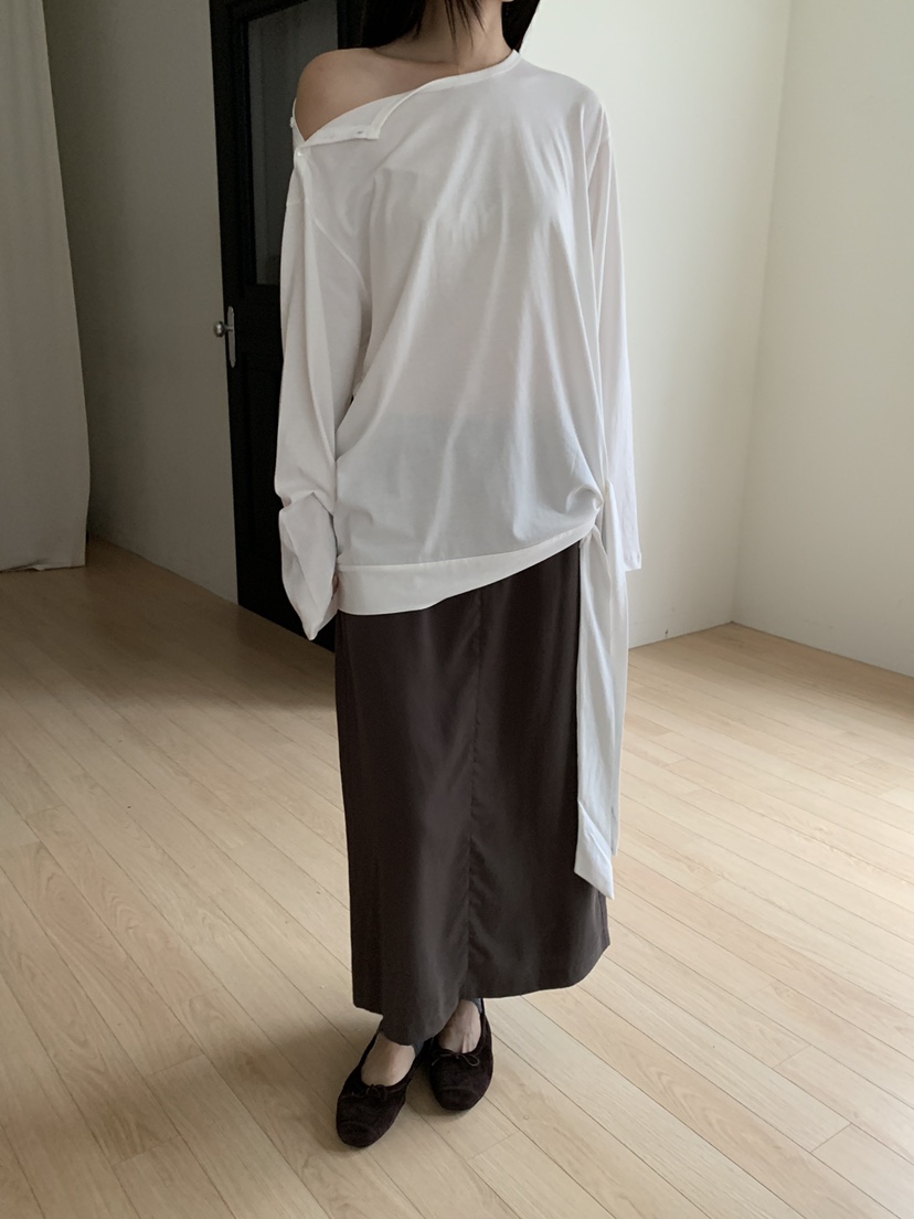 B_GARDER東大門直郵女裝新品熱賣真品推薦休閑時尚長袖T恤B.GARDER長袖T恤