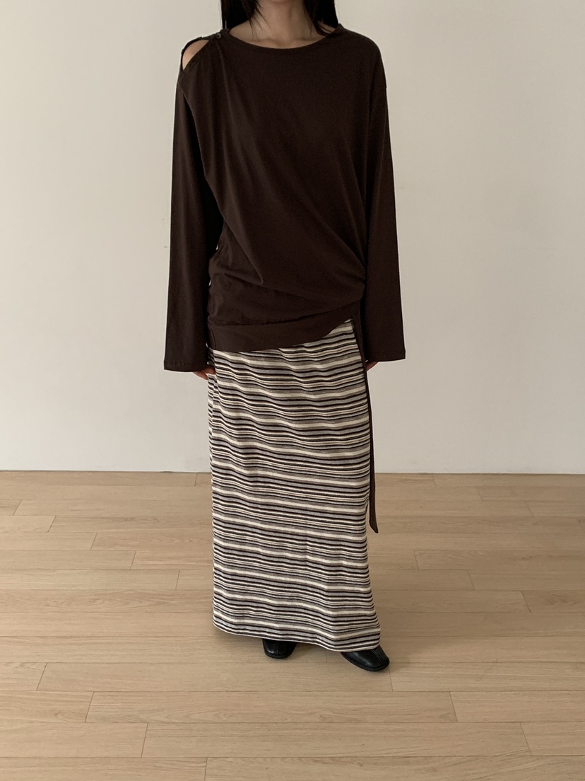 B_GARDER東大門直郵女裝新品熱賣真品推薦休閑時尚長袖T恤B.GARDER長袖T恤