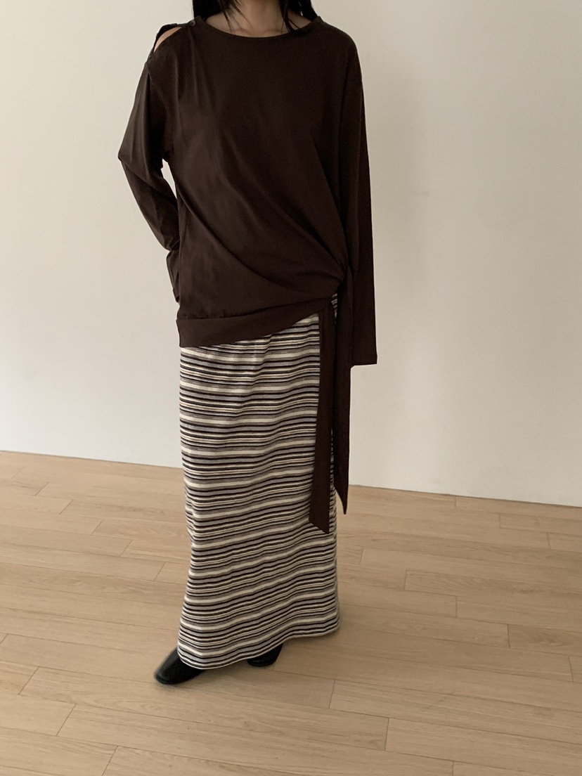 B_GARDER東大門直郵女裝新品熱賣真品推薦休閑時尚長袖T恤B.GARDER長袖T恤