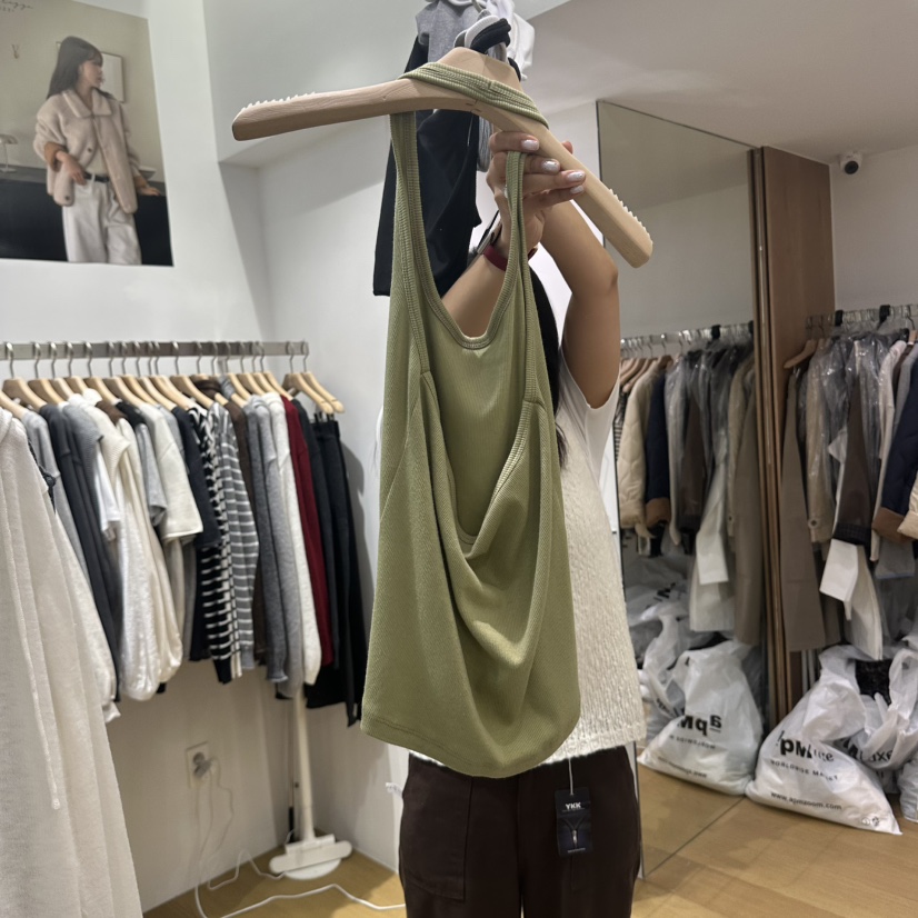 TIZZI韓國代購女士新品人氣熱賣休閑推薦真品時尚吊帶背心TIZZI吊帶/背心
