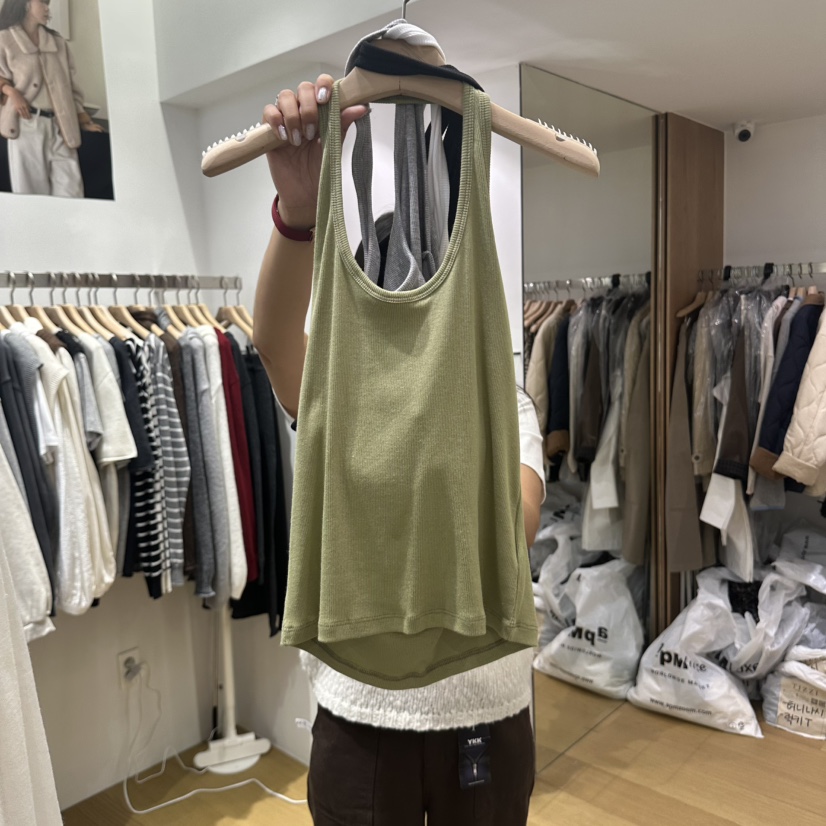 TIZZI韓國代購女士新品人氣熱賣休閑推薦真品時尚吊帶背心TIZZI吊帶/背心圖色4