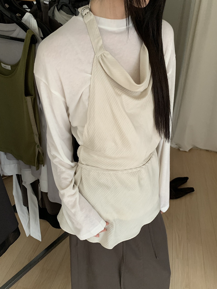 B_GARDER東大門代購女士新品時尚吊帶背心不含內搭露背無袖B.GARDER吊帶/背心