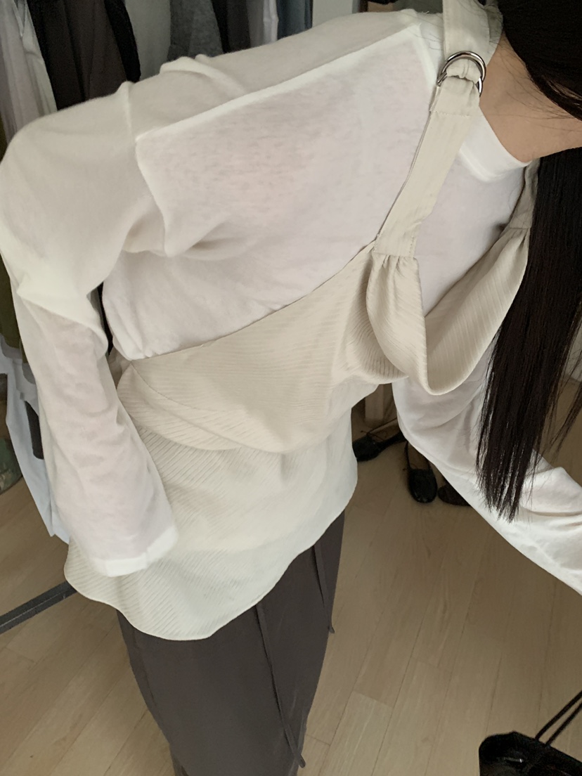 B_GARDER東大門代購女士新品時尚吊帶背心不含內搭露背無袖B.GARDER吊帶/背心