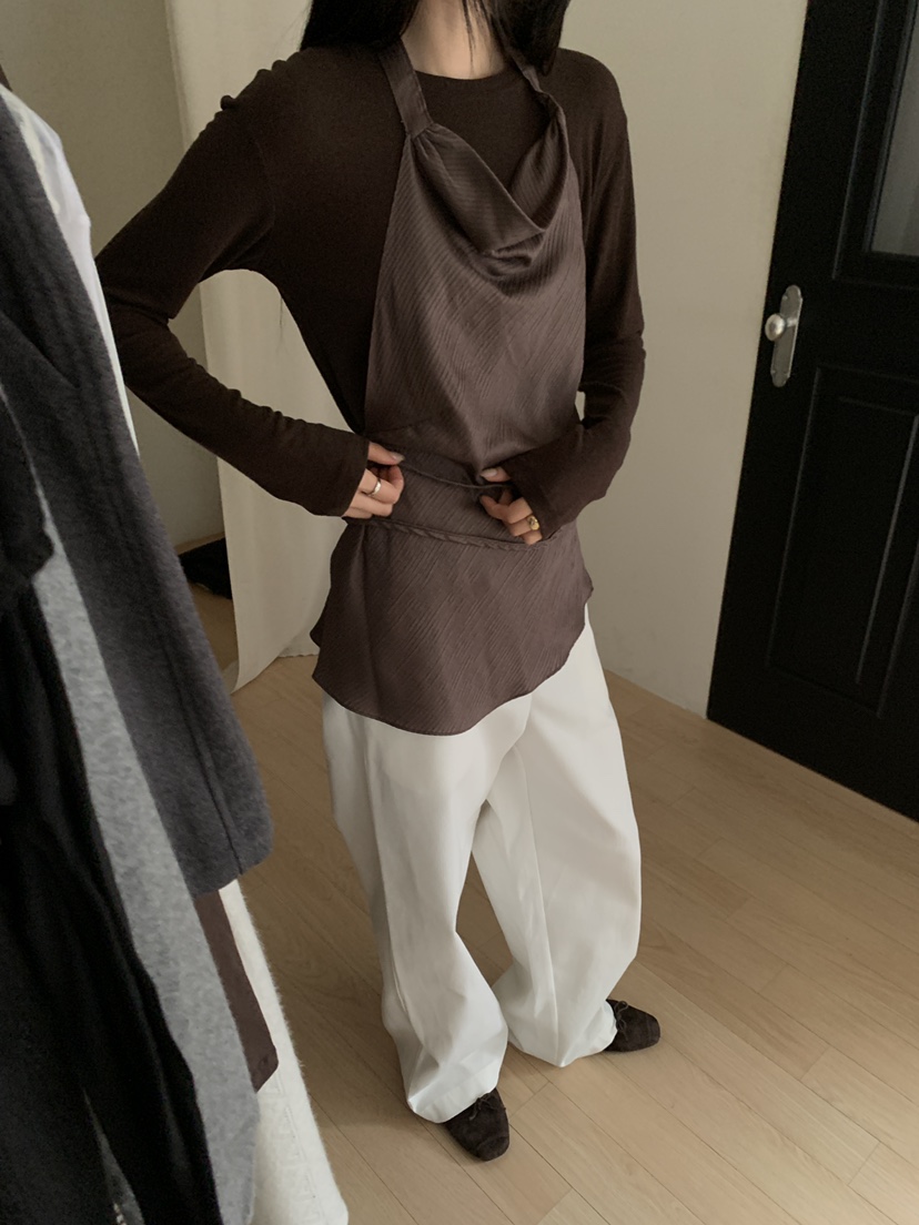 B_GARDER東大門代購女士新品時尚吊帶背心不含內搭露背無袖B.GARDER吊帶/背心