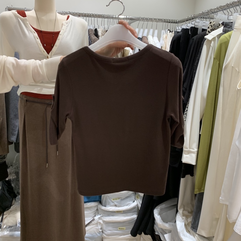 LOVE SOME東大門實拍女裝新品真品熱賣人氣休閑推薦T恤羊毛LOVE SOMET恤
