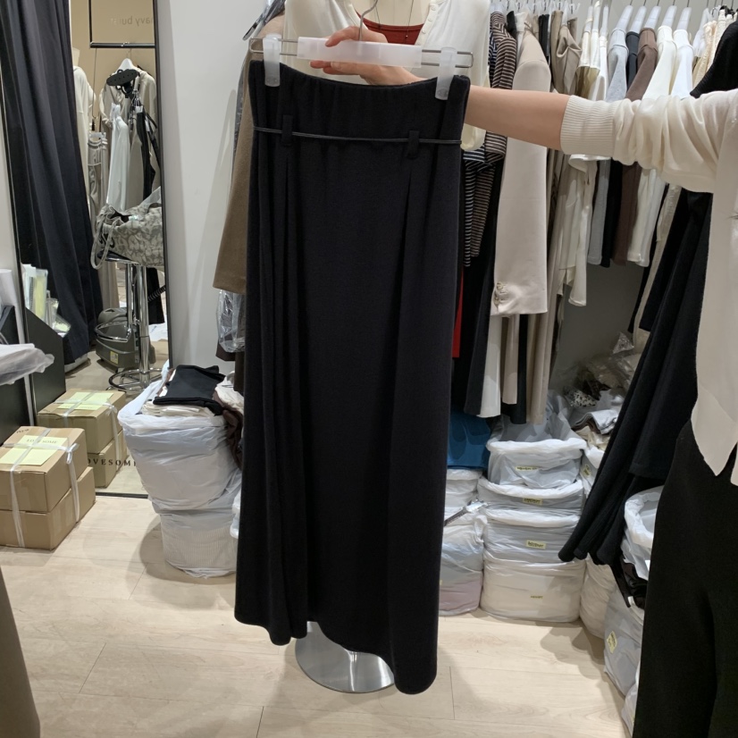 LOVE SOME東大門代購女士新款人氣半身裙中短裙吊帶裙含腰帶LOVE SOME半身裙/中短裙