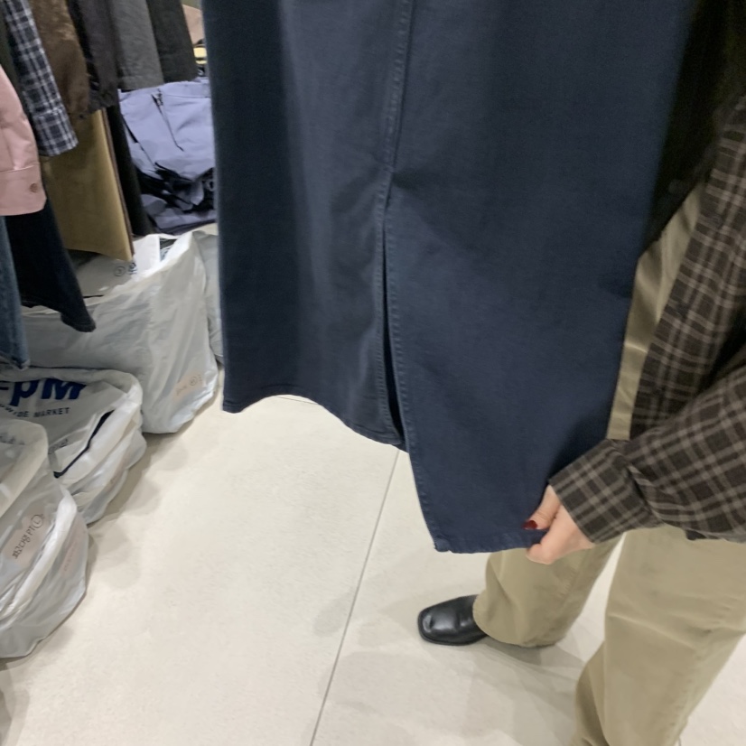NAVYBURST韓國直郵女裝新品時尚人氣休閑半身裙中短裙染色NAVY BURST半身裙/中短裙