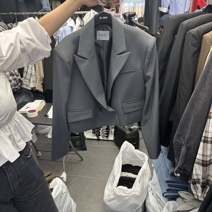 A-DEL東大門實拍女裝新品真品時尚人氣休閑熱賣西裝西服A-DEL西裝/西服圖色1