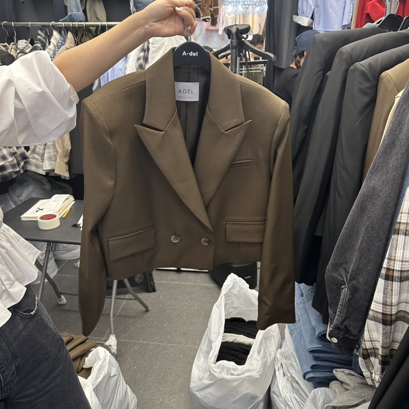 A-DEL東大門實拍女裝新品真品時尚人氣休閑熱賣西裝西服A-DEL西裝/西服圖色2