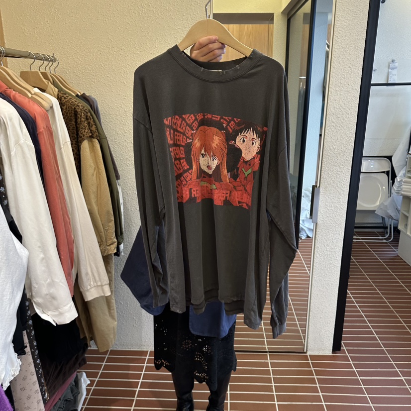 CHOI-L東大門實拍女裝新品熱賣人氣時尚推薦休閑長袖T恤CHOI長袖T恤圖色2