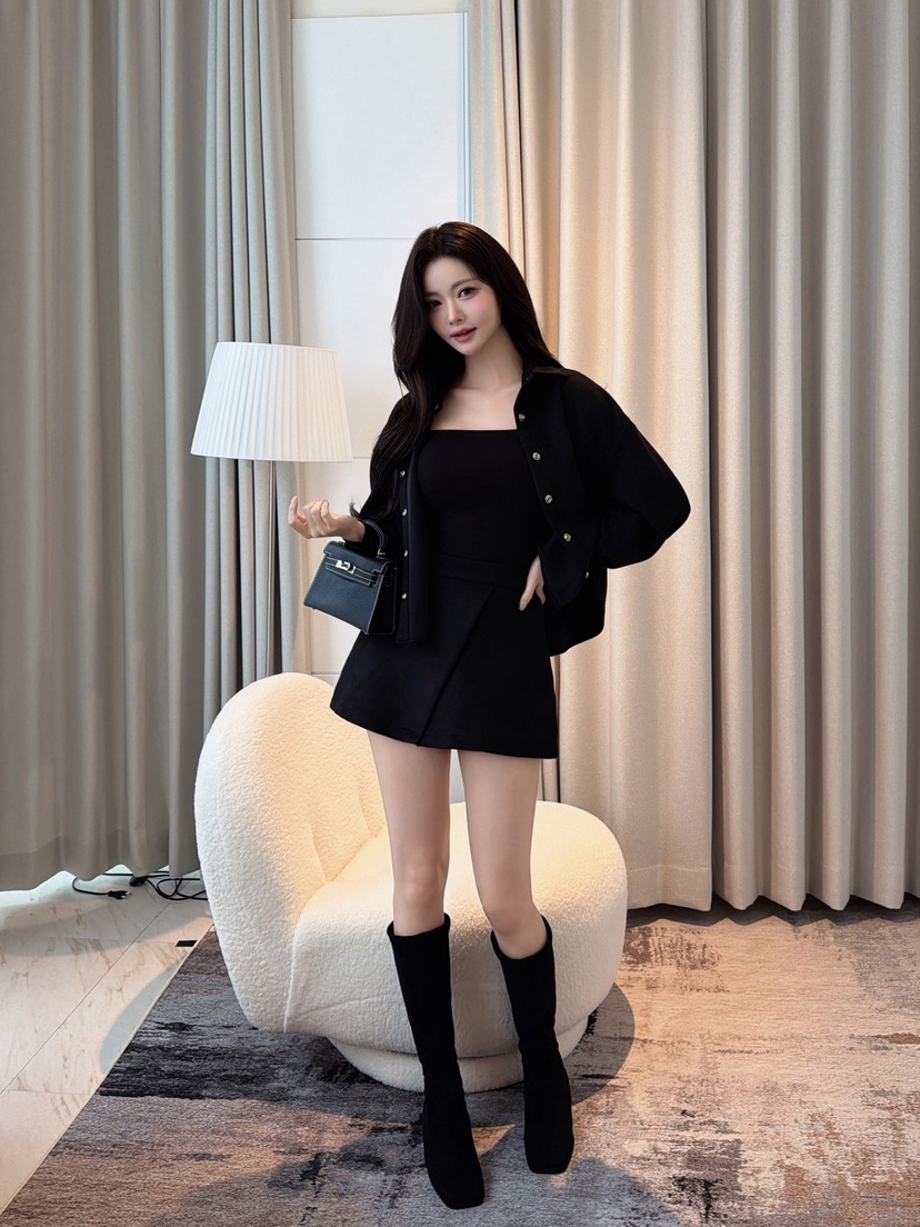 CLOTH韓國代購女士新品時尚休閑人氣熱賣推薦真品裙褲CLOTH裙褲