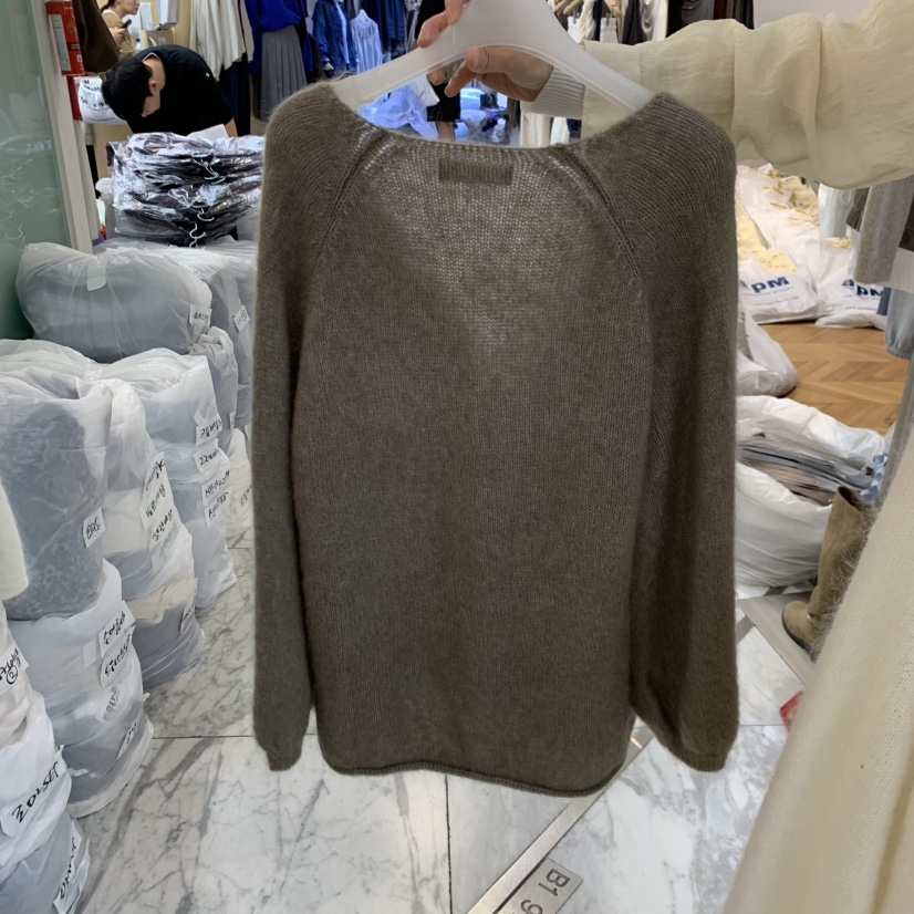 ALMOND韓國代購女裝新品休閑真品人氣時尚針織衫羊毛開衫ALMOND針織衫