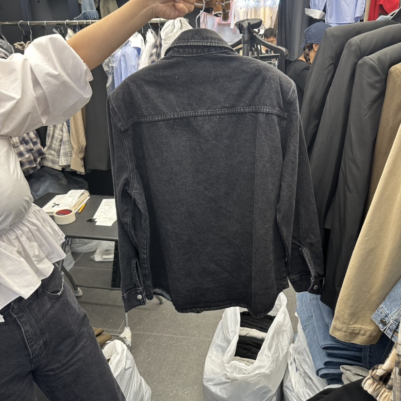A-DEL東大門直郵女裝新款人氣真品時尚休閑推薦夾克黑色A-DEL夾克