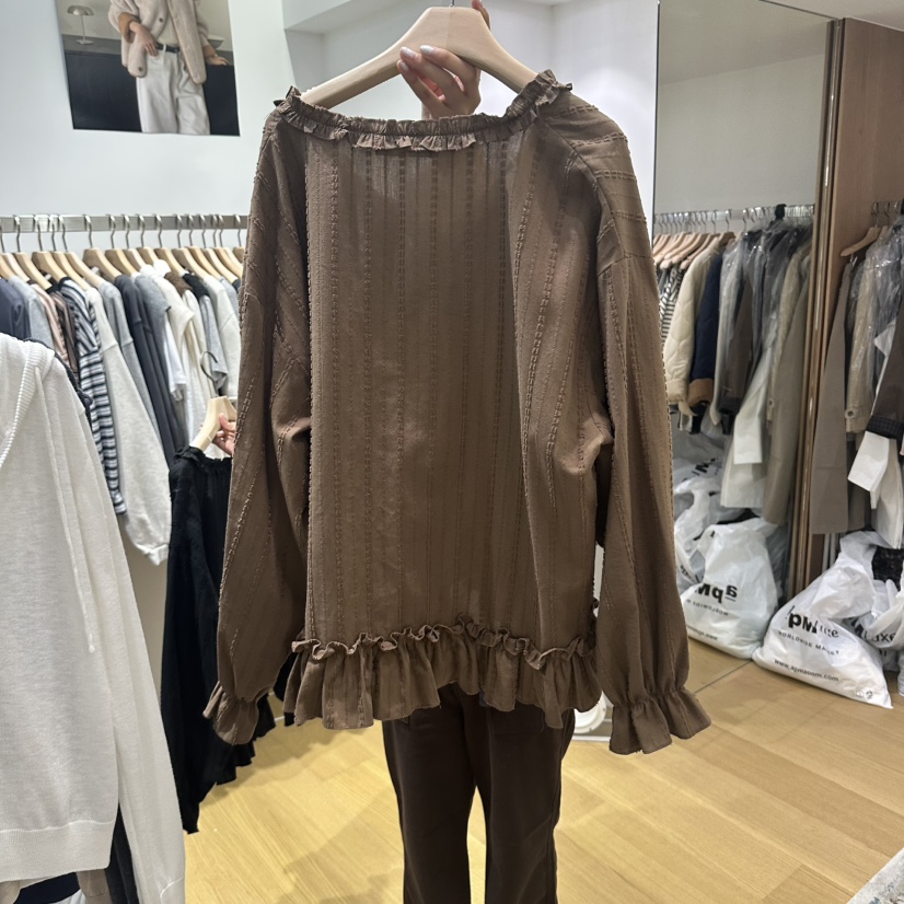 TIZZI東大門直郵女士新品休閑時尚推薦真品熱賣襯衫蕾絲衫TIZZI襯衫/蕾絲衫