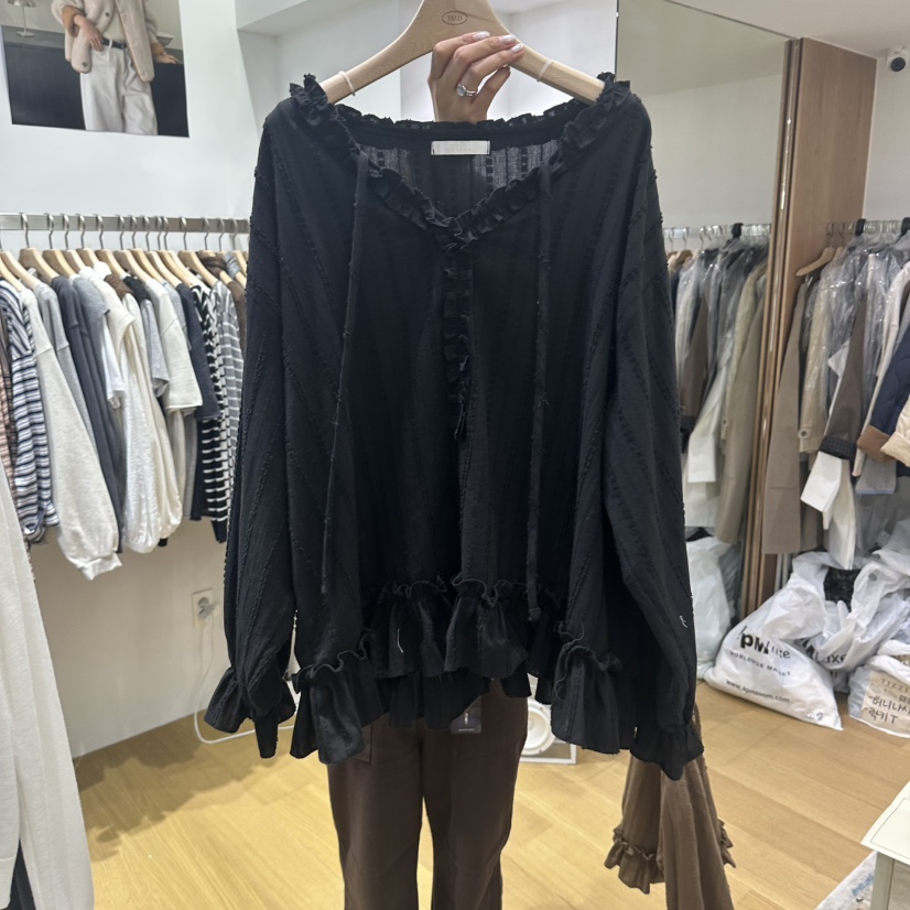 TIZZI東大門直郵女士新品休閑時尚推薦真品熱賣襯衫蕾絲衫TIZZI襯衫/蕾絲衫圖色2