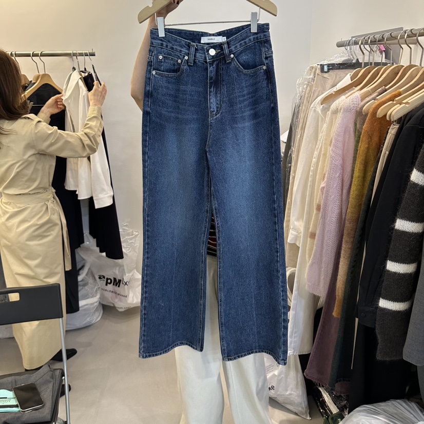 HABLE東大門直郵女士新品真品熱賣休閑人氣推薦時尚牛仔褲HABLE牛仔褲圖色1