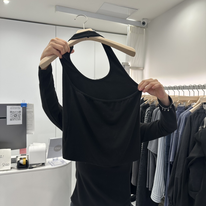 LUTH東大門代購女士新款推薦人氣休閑時尚真品吊帶背心羊絨LUTH吊帶/背心