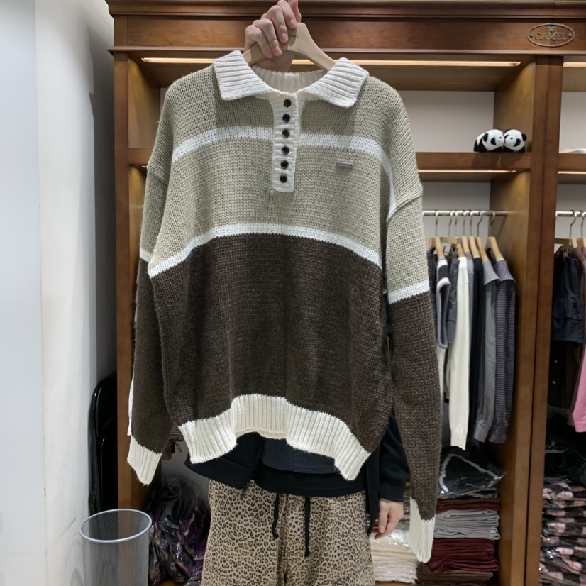 THE CAMEL東大門實拍女裝新款休閑毛衣the came_l 家毛衣圖色2
