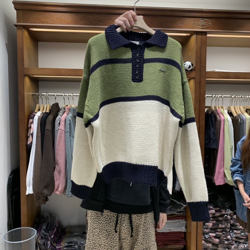 THE CAMEL東大門實拍女裝新款休閑毛衣the came_l 家毛衣圖色3