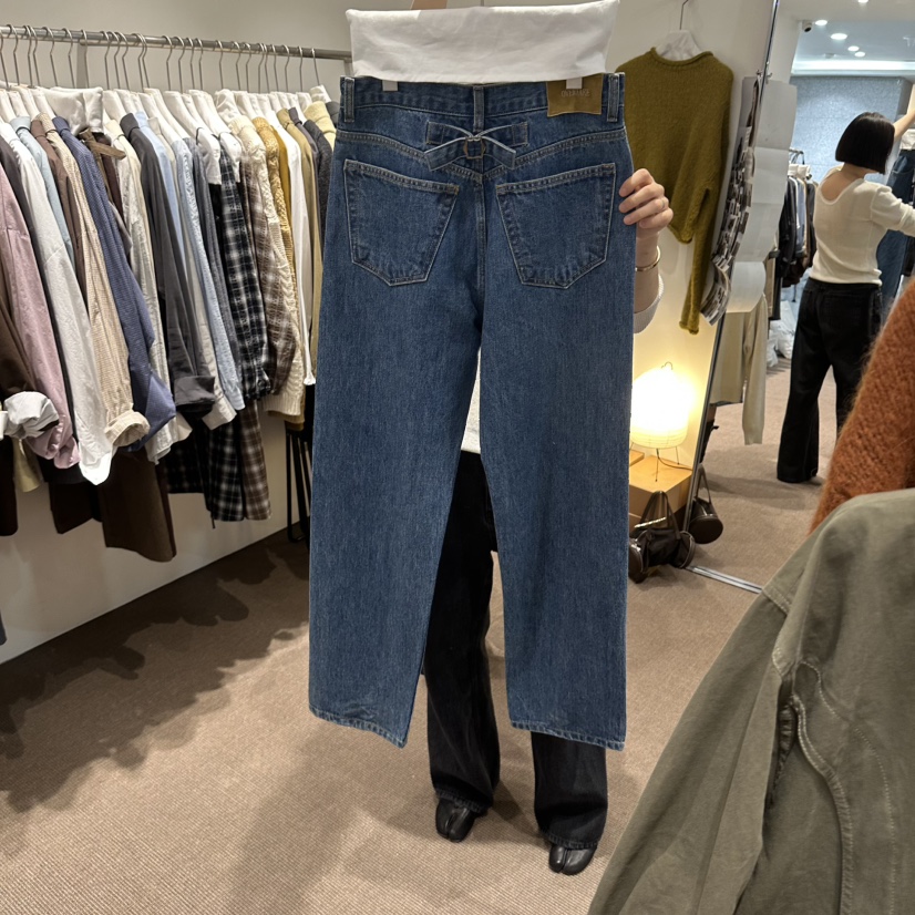 OVERTAKE東大門直郵女士新品休閑時尚推薦熱賣真品牛仔褲OVERTAKE牛仔褲