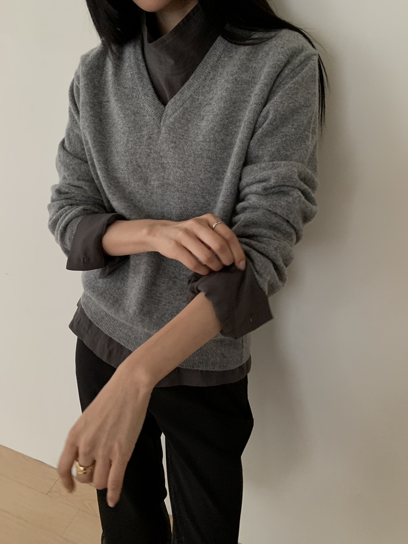 B_GARDER韓國代購女裝新品真品人氣推薦休閑時尚襯衫蕾絲衫B.GARDER襯衫/蕾絲衫
