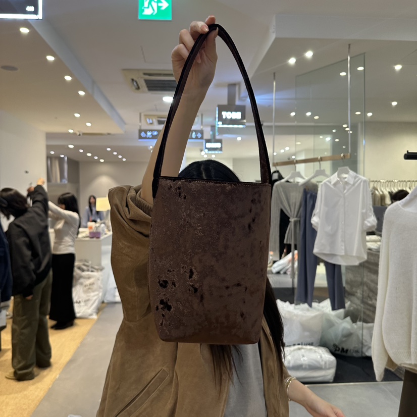 SELF SERVICE/MASOF東大門代購女裝新品人氣單肩斜跨包天鵝絨SELF SERVICE/MASOF單肩/斜跨包圖色3
