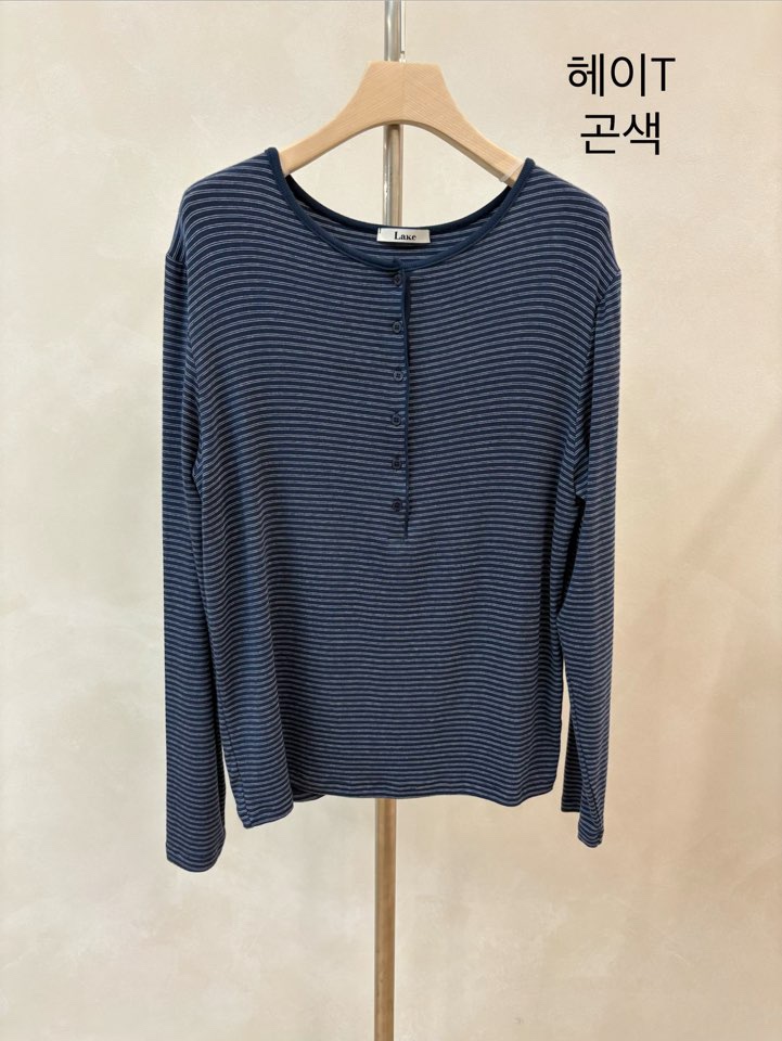 LAKE-A/KONI東大門實拍女裝新品休閑推薦熱賣人氣長袖T恤Lake Side/KONI長袖T恤圖色3