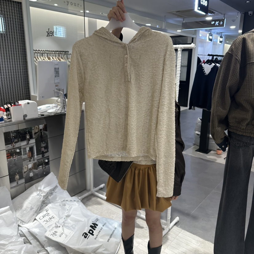 FLEEK東大門實拍女裝新款推薦人氣真品熱賣休閑時尚長袖T恤Fleek長袖T恤圖色1