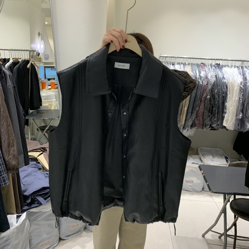 NAVYBURST東大門代購女士新品推薦真品熱賣時尚休閑人氣馬甲NAVY BURST馬甲圖色2黑