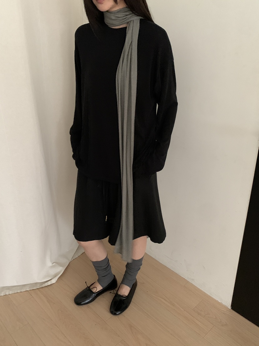 B_GARDER東大門實拍女士新品人氣時尚真品長袖T恤不含圍巾B.GARDER長袖T恤