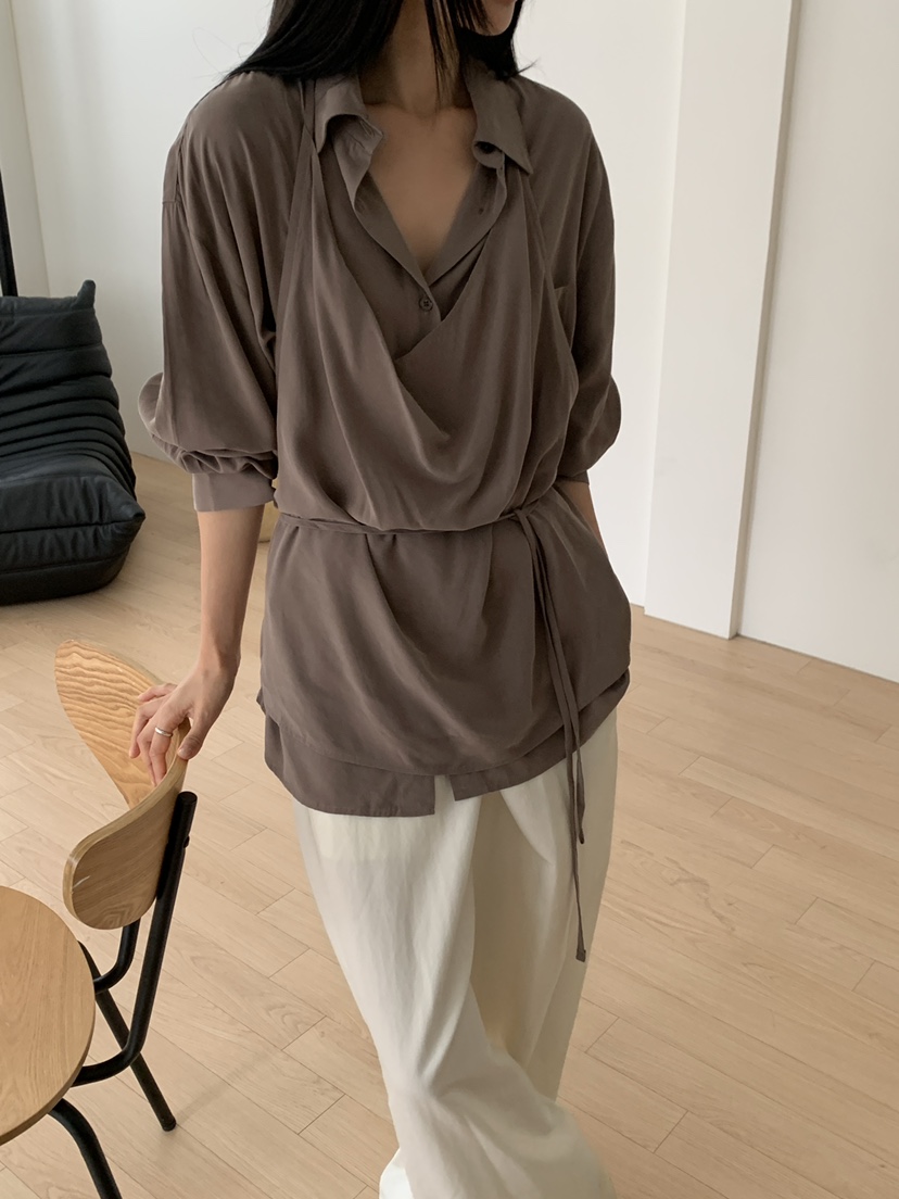 B_GARDER韓國代購女裝新款時尚休閑人氣熱賣真品襯衫蕾絲衫B.GARDER襯衫/蕾絲衫