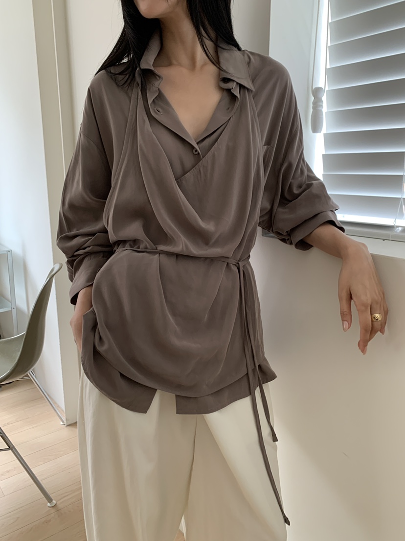B_GARDER韓國代購女裝新款時尚休閑人氣熱賣真品襯衫蕾絲衫B.GARDER襯衫/蕾絲衫