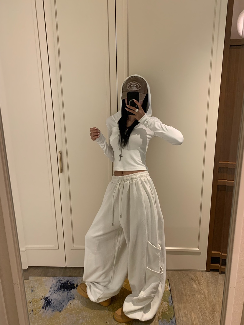 BADCALM韓國直郵女裝新款熱賣時尚真品推薦人氣休閑休閑褲BADCALM休閑褲