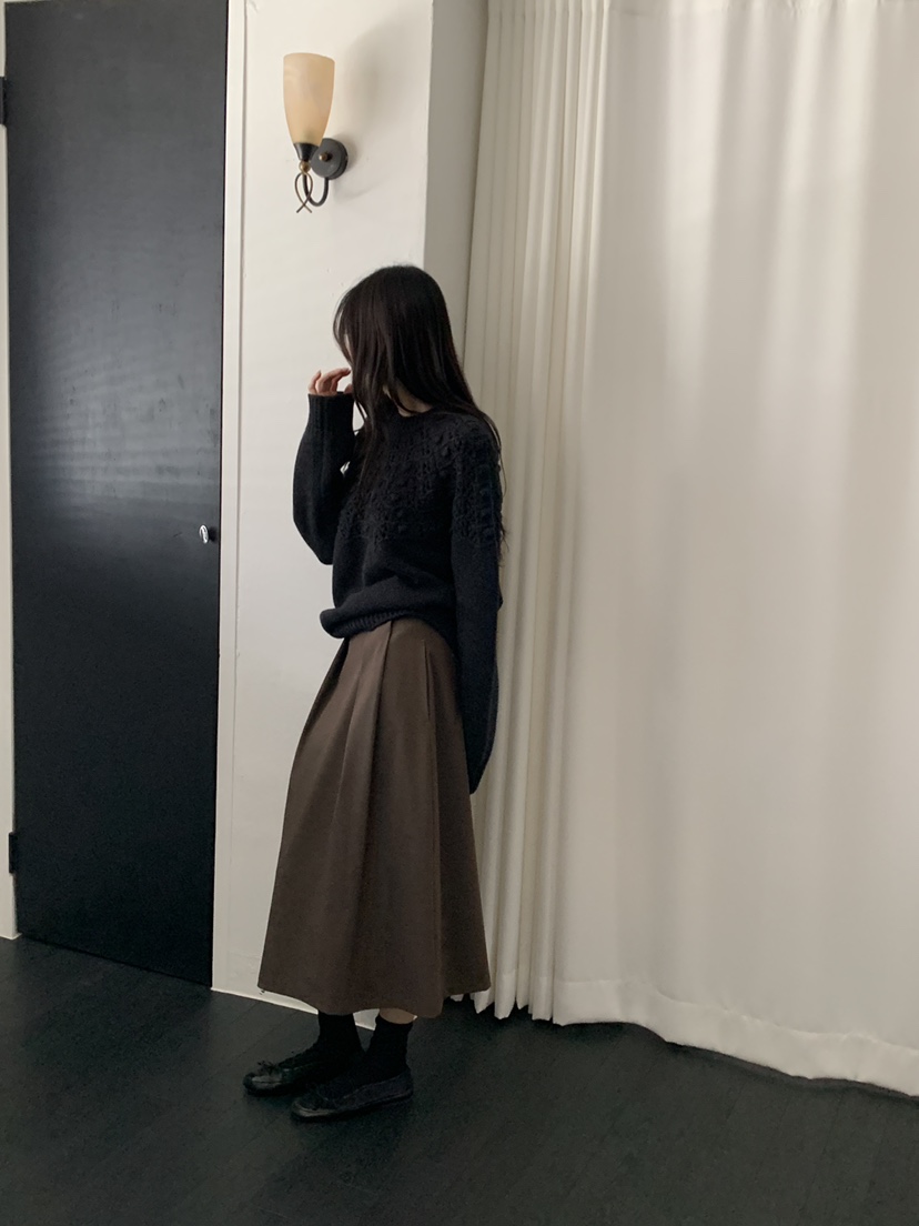 LE RIVE東大門代購女裝新款熱賣真品時尚人氣長裙不含腰帶LE RIVE長裙