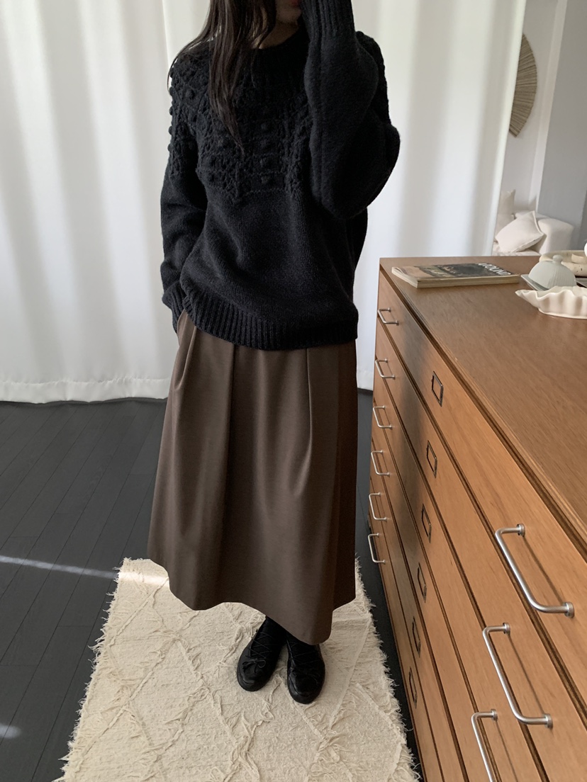LE RIVE東大門代購女裝新款熱賣真品時尚人氣長裙不含腰帶LE RIVE長裙
