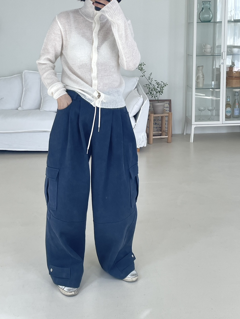 EDITION-P東大門代購女士新品人氣推薦休閑真品休閑褲口袋EDITION-P休閑褲
