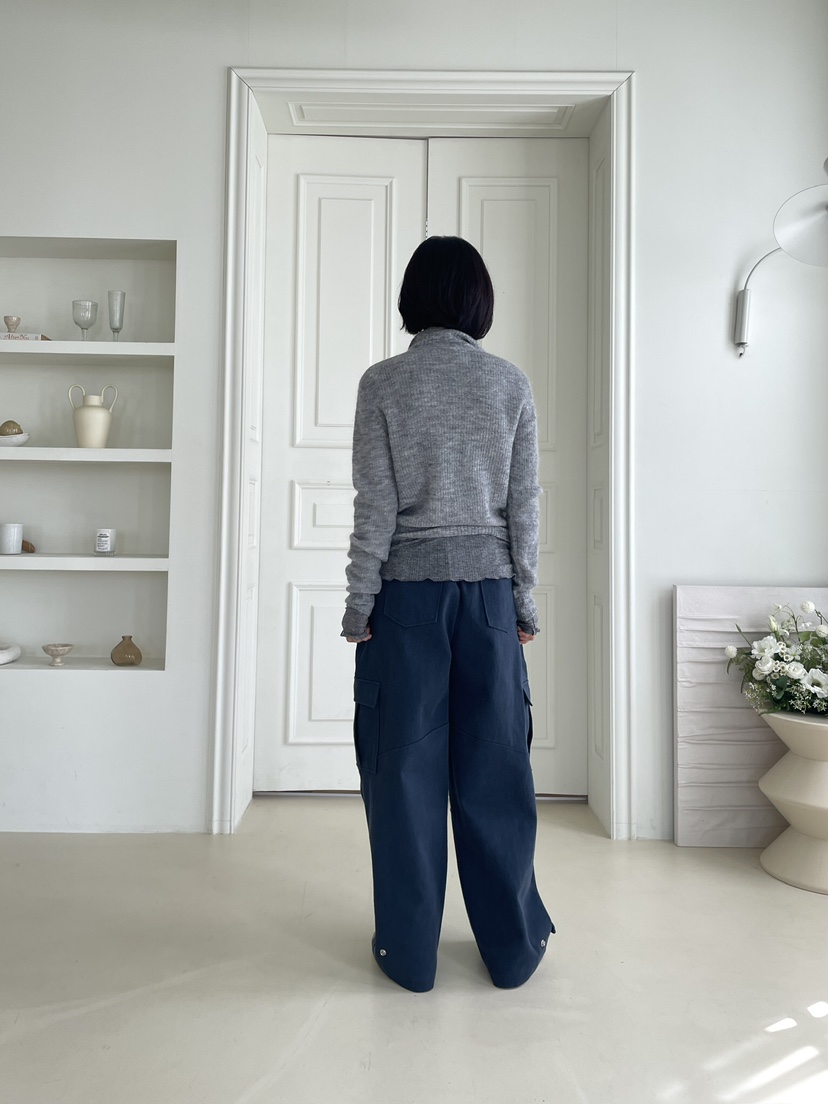EDITION-P東大門代購女士新品人氣推薦休閑真品休閑褲口袋EDITION-P休閑褲