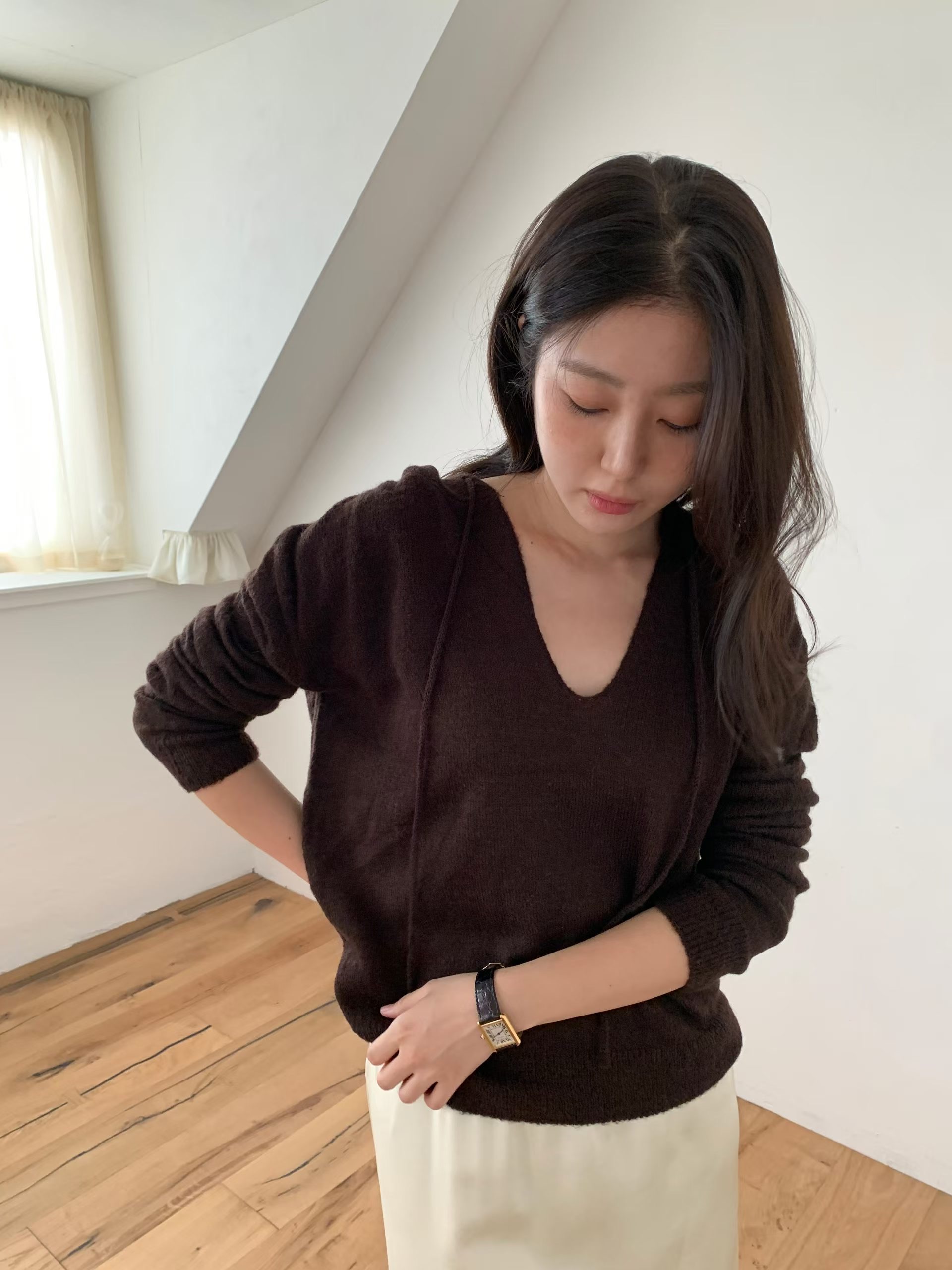 OVERNUE東大門直郵女裝新款人氣休閑推薦熱賣時尚真品針織衫OVERNUE針織衫圖色1