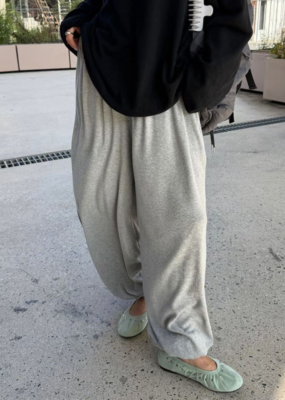 OVERNUE韓國直郵女士新品熱賣人氣時尚真品推薦休閑休閑褲OVERNUE休閑褲