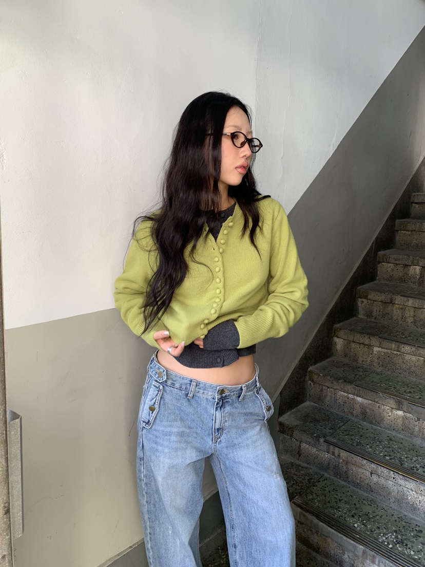 SUNDER MARKET東大門實拍女裝新款真品人氣開衫不含內搭SUNDER MARKET開衫