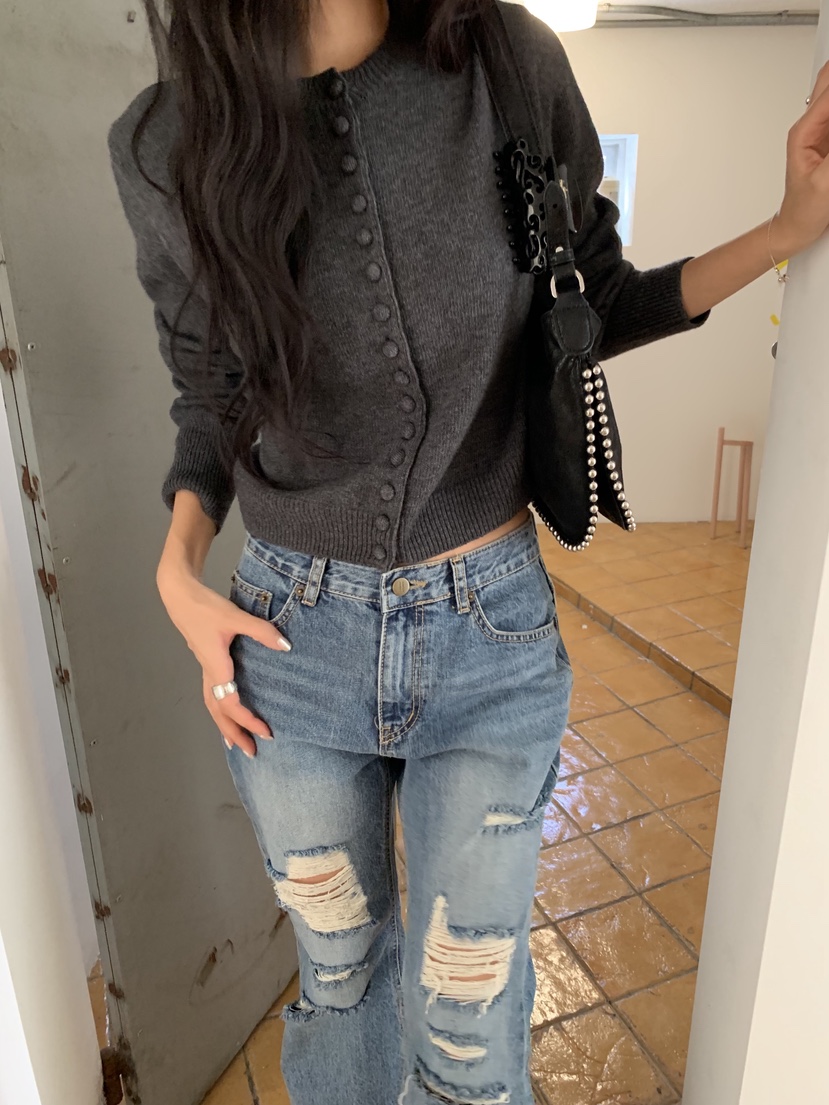 SUNDER MARKET東大門實拍女裝新款真品人氣開衫不含內搭SUNDER MARKET開衫