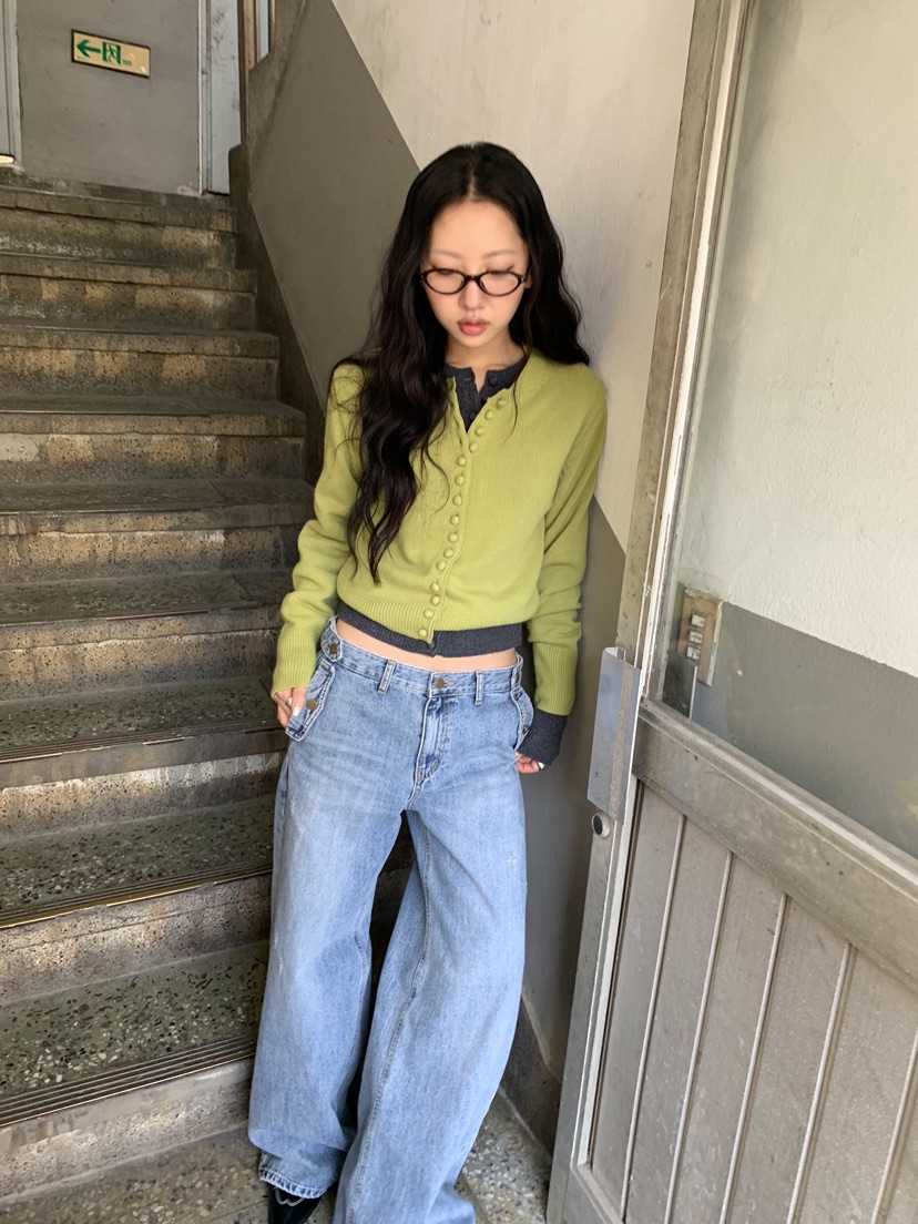 SUNDER MARKET東大門實拍女裝新款真品人氣開衫不含內搭SUNDER MARKET開衫