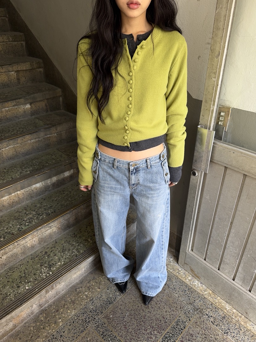 SUNDER MARKET東大門實拍女裝新款真品人氣開衫不含內搭SUNDER MARKET開衫