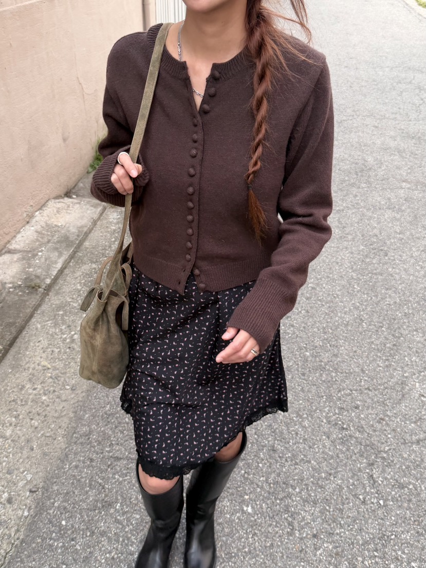SUNDER MARKET東大門實拍女裝新款真品人氣開衫不含內搭SUNDER MARKET開衫圖色3