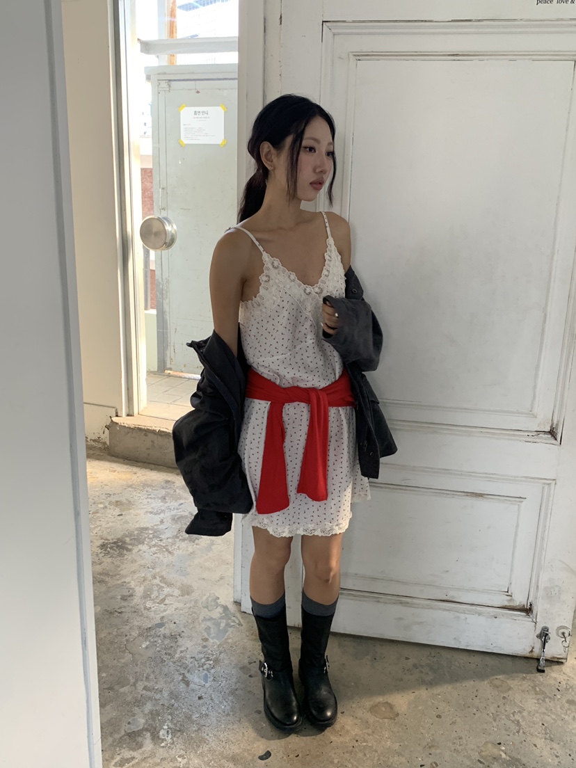 SUNDER MARKET東大門代購女士新品人氣休閑時尚真品連衣裙SUNDER MARKET連衣裙