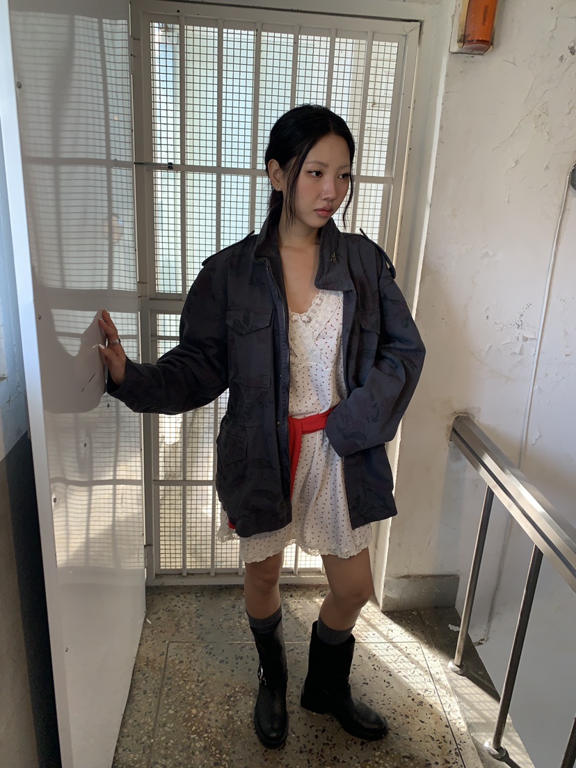 SUNDER MARKET東大門代購女士新品人氣休閑時尚真品連衣裙SUNDER MARKET連衣裙
