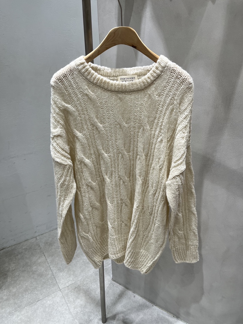EVERCOMMERCE METICULOUSLY DESIGNED韓國代購女裝新品熱賣針織衫大號EVERCOMMERCE METICULOUSLY DESIGNED針織衫圖色4