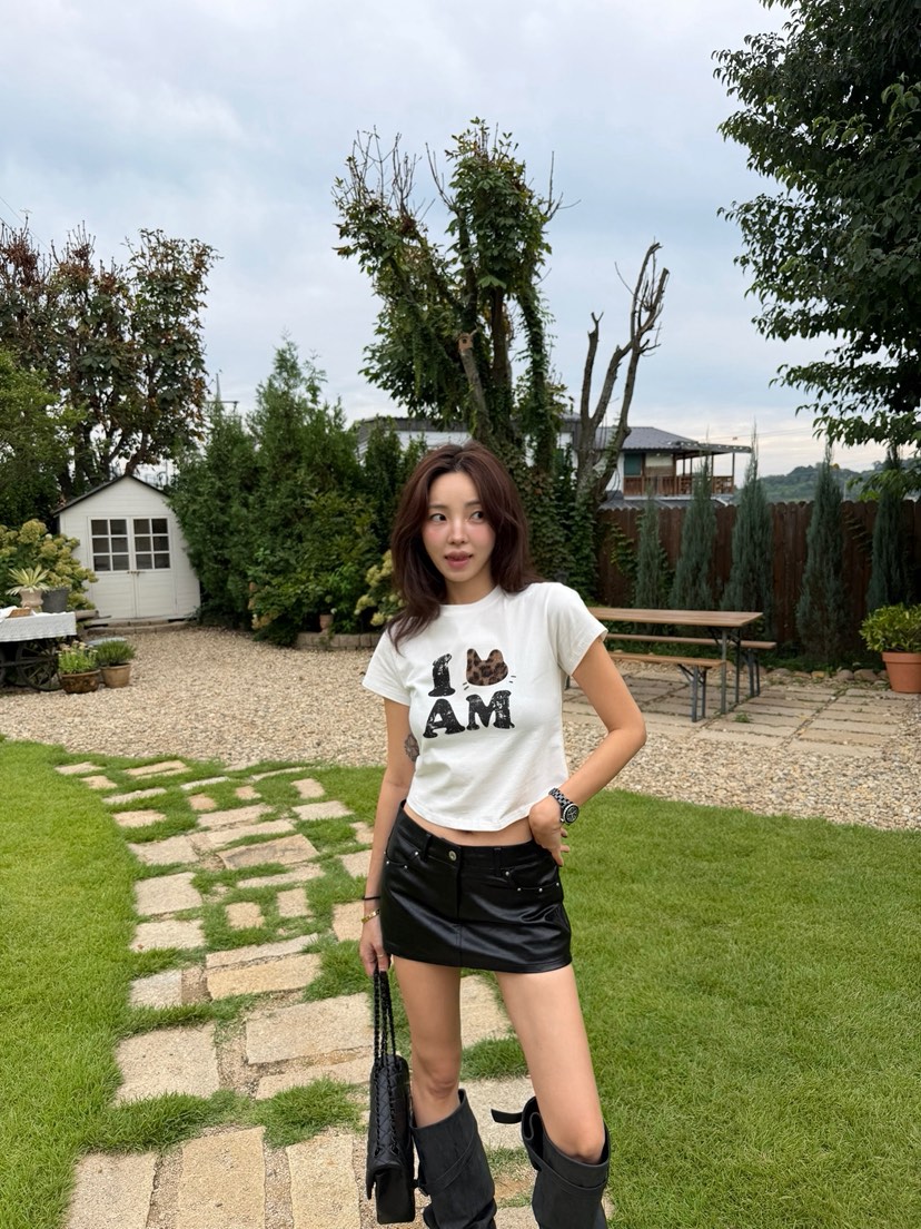 SOLAR東大門直郵女裝新品時尚推薦真品人氣熱賣T恤豹紋露臍SOLART恤