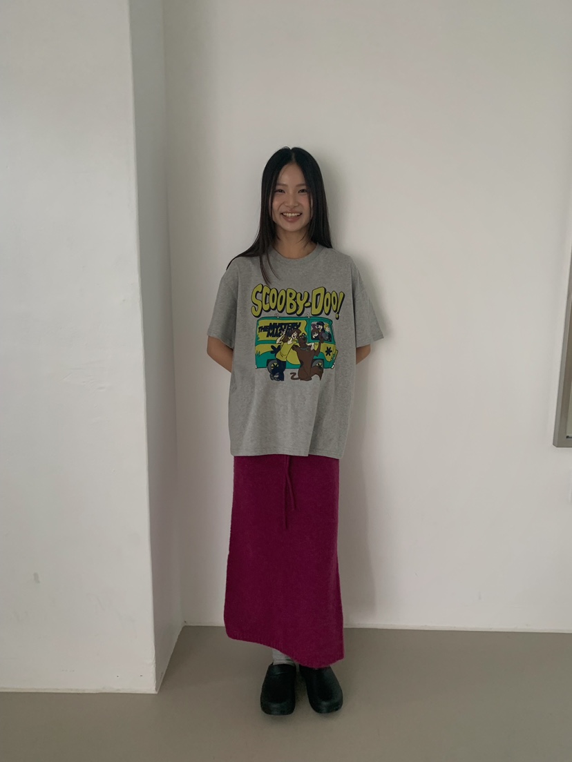 CAMEL-P東大門直郵女裝新款休閑長裙羊駝Came_l 家長裙